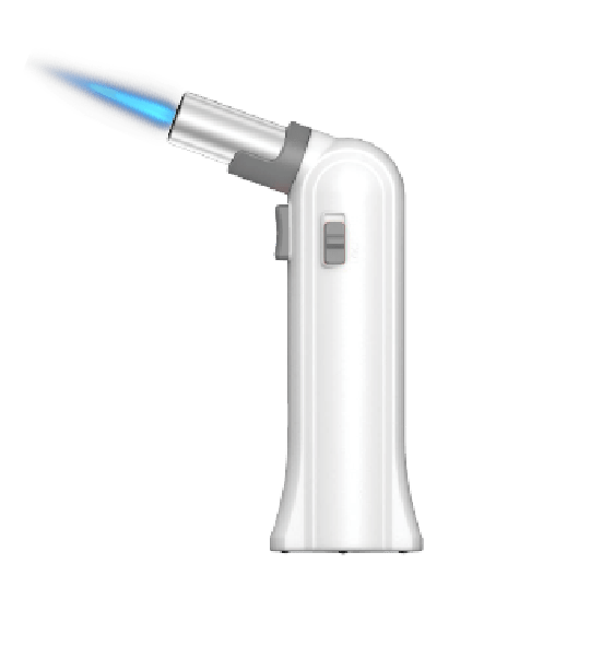 The Zengaz ZT-88 torch in white with flame.