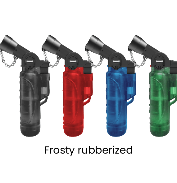 The Zengaz ZL-60 lighter collection frosty rubberized.