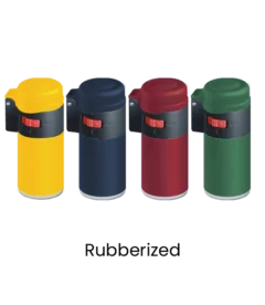 The Zengaz ZL-1 lighter collection rubberized.