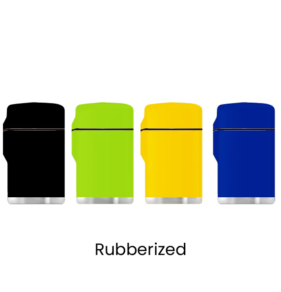 The Zengaz ZL-10 lighter collection rubberized.