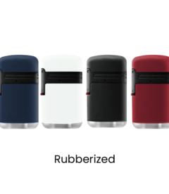 The Zengaz ZL-2 lighter collection rubberized.