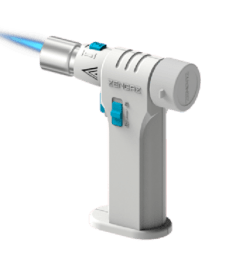 The Zengaz ZT-69 torch in white with flame.
